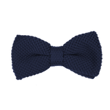 Nœud papillon tricot bleu marine - Le Dago Papillon Max