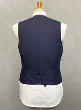 Gilet de costume Bullet back