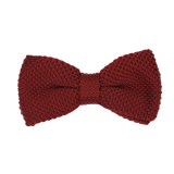 Nœud papillon tricot bordeaux - Le Dago Papillon Gaspard